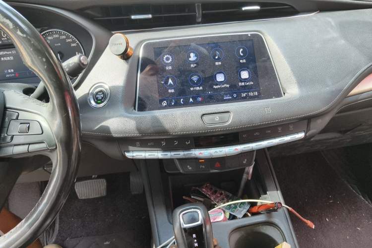 Used Cadillac XT4 2018 28T Two-Wheel Drive Leading Version Audio And AC Panel