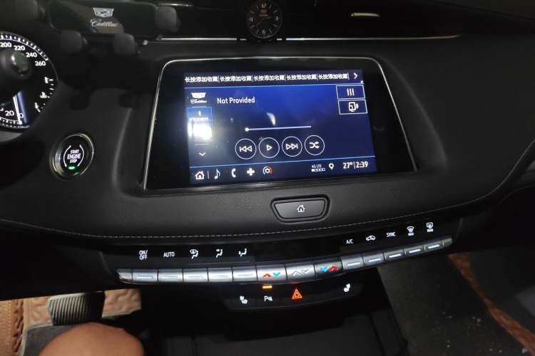 Used Cadillac XT4 2018 28T Two-Wheel-Drive Luxury Model Audio And AC Panel