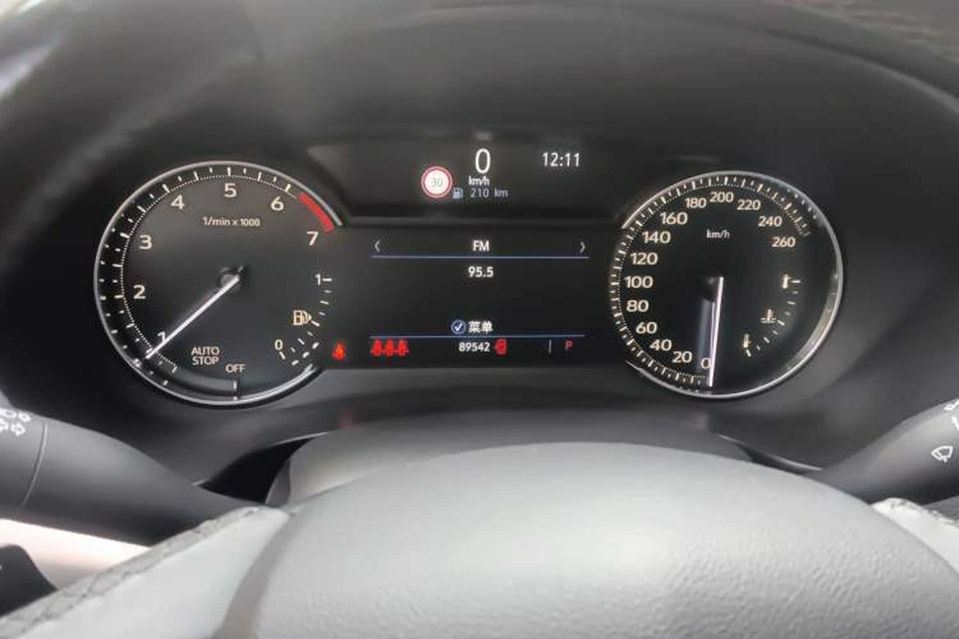 Used Cadillac XT4 2018 28T Two-Wheel Drive Leading Version Odometer Close Up