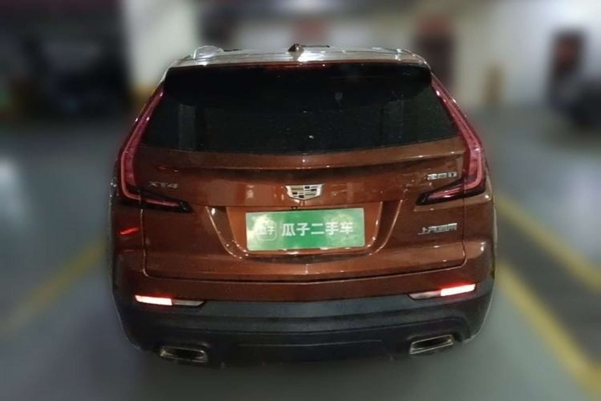 Used Cadillac XT4 2018 28T Two-Wheel Drive Tech Version Rear