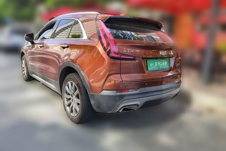 Used Cadillac XT4 2018 28T Two-Wheel Drive Leading Version Rear Left 45 Deg
