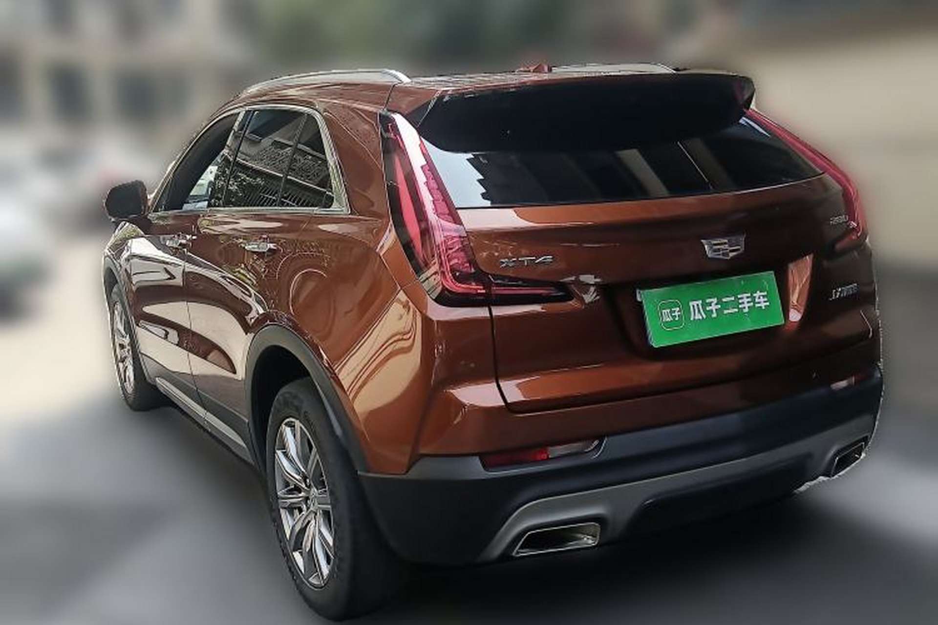 Used Cadillac XT4 2018 28T Two-Wheel Drive Leading Version Rear Left 45 Deg