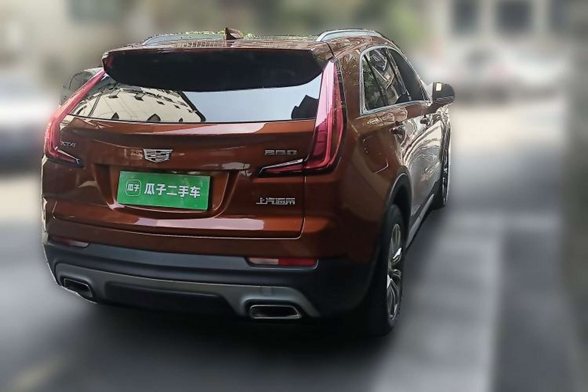 Used Cadillac XT4 2018 28T Two-Wheel Drive Leading Version Rear Right 45 Deg