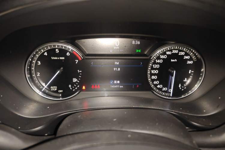 Used Cadillac XT4 2018 28T Two-Wheel Drive Luxury Sport Model Instrument Cluster