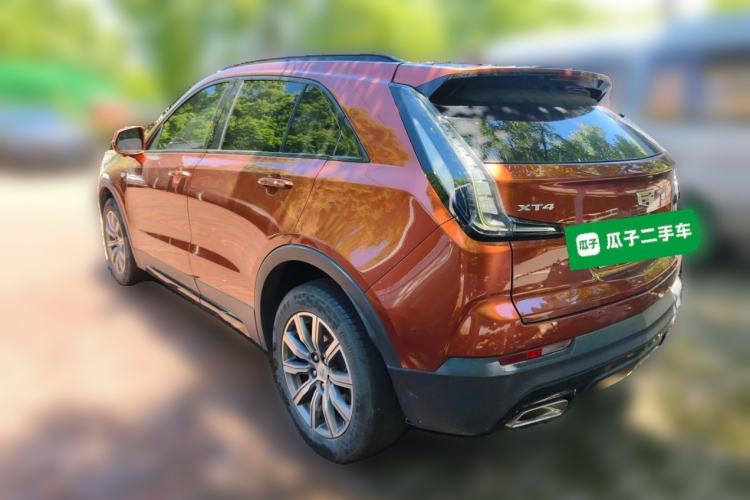 Used Cadillac XT4 2018 28T Two-Wheel Drive Luxury Sport Model Rear Left 45 Deg