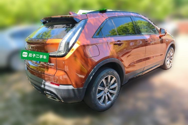 Used Cadillac XT4 2018 28T Two-Wheel Drive Luxury Sport Model Rear Right 45 Deg