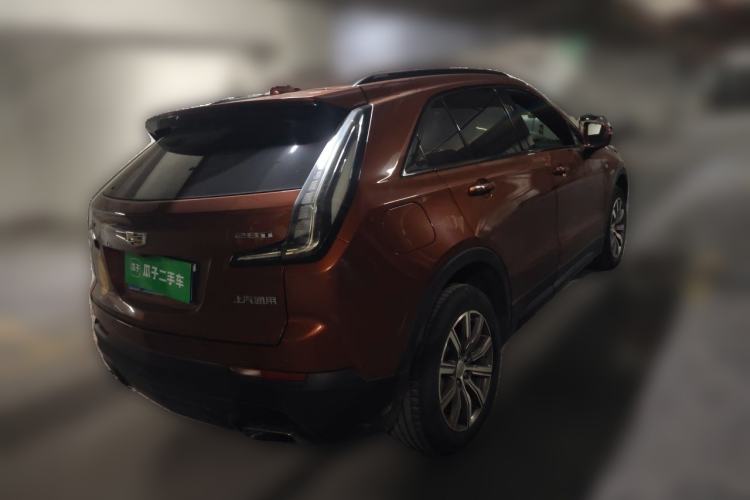 Used Cadillac XT4 2018 28T Two-Wheel Drive Luxury Sport Model Rear Right 45 Deg