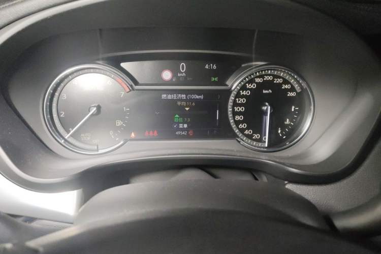 Used Cadillac XT4 2018 28T Two-Wheel Drive Leading Version Instrument Cluster