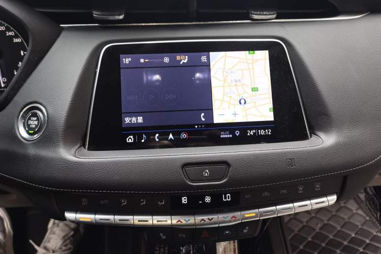 Used Cadillac XT4 2018 28T Four-Wheel Drive Leading Model Audio And AC Panel
