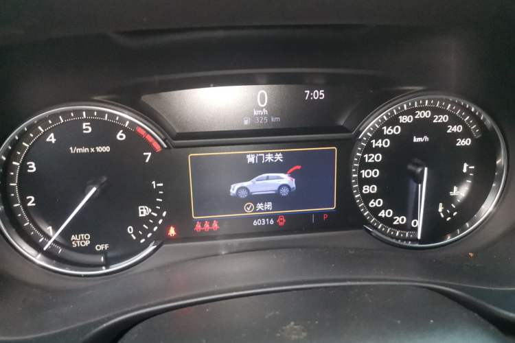Used Cadillac XT4 2018 28T Two-Wheel Drive Tech Version Instrument Cluster