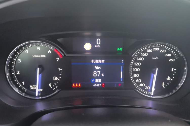 Used Cadillac XT4 2018 28T Two-Wheel-Drive Luxury Model Instrument Cluster
