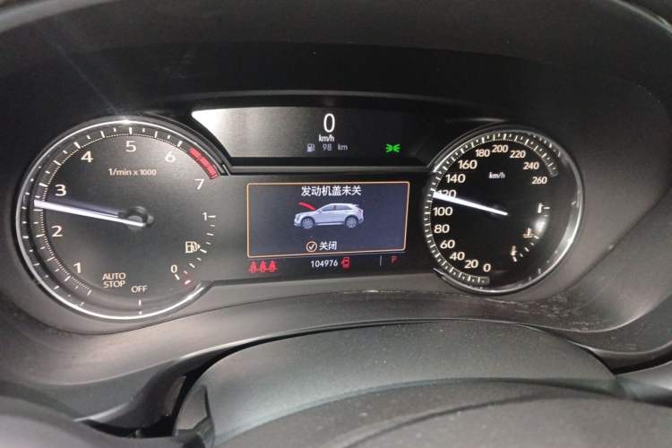 Used Cadillac XT4 2018 28T Two-Wheel Drive Tech Version Instrument Cluster