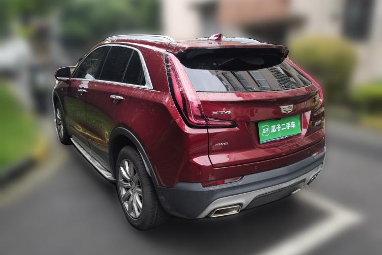 Used Cadillac XT4 2018 28T Four-Wheel Drive Leading Model Rear Left 45 Deg