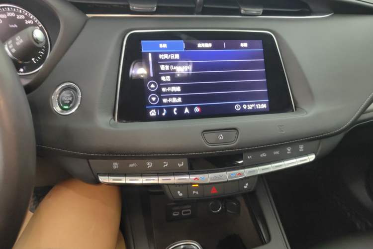 Used Cadillac XT4 2018 28T Two-Wheel Drive Leading Version Audio And AC Panel