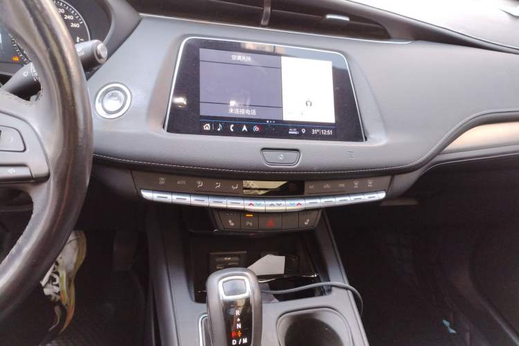 Used Cadillac XT4 2018 28T Two-Wheel Drive Leading Version Audio And AC Panel