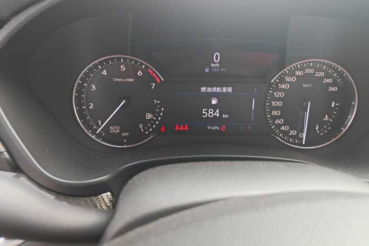 Used Cadillac XT4 2018 28T Two-Wheel Drive Luxury Sport Model Instrument Cluster