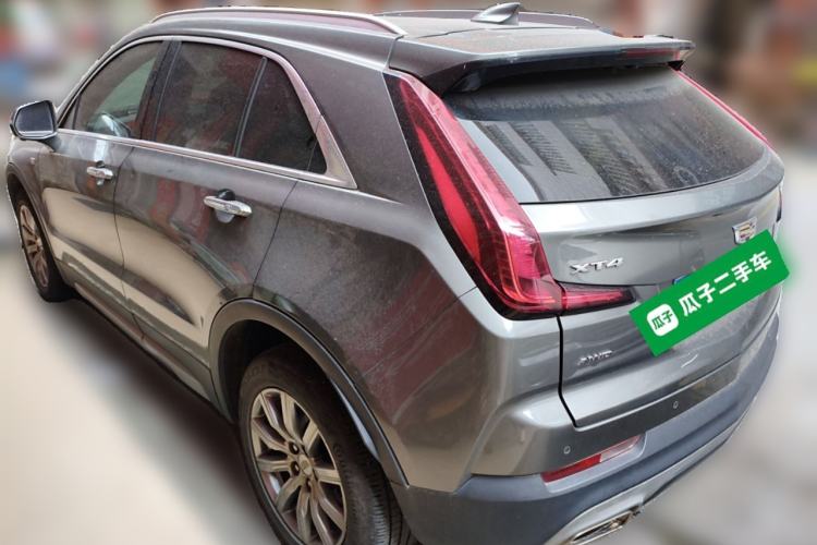 Used Cadillac XT4 2018 28T Four-Wheel Drive Leading Model Rear Left 45 Deg
