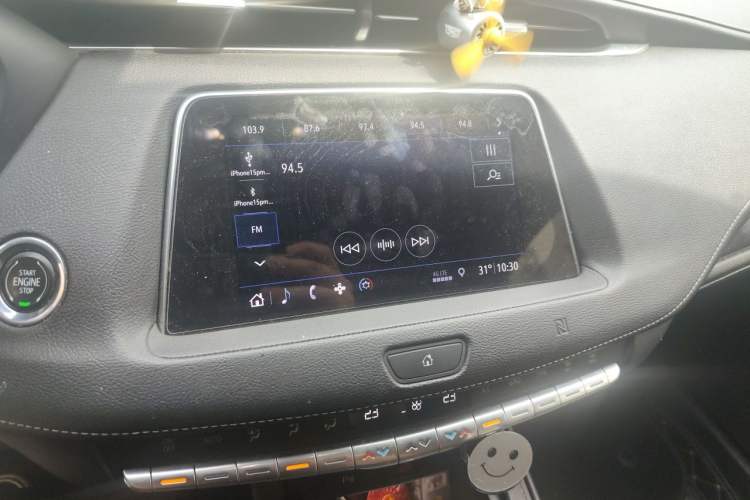 Used Cadillac XT4 2018 28T Two-Wheel Drive Tech Version Audio And AC Panel