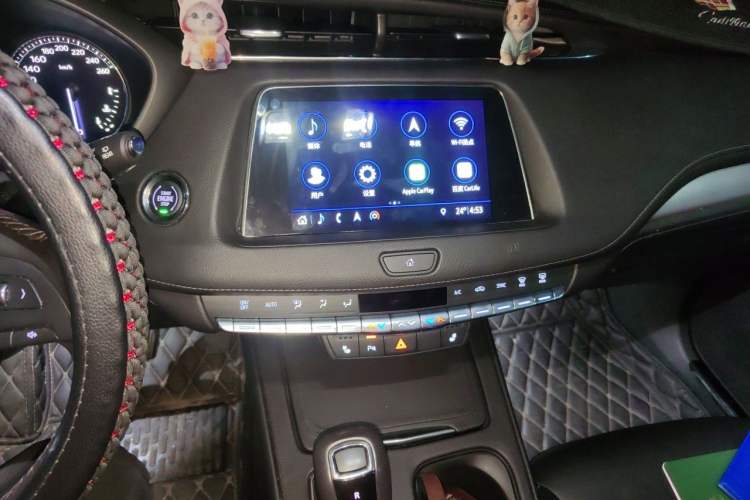 Used Cadillac XT4 2018 28T Two-Wheel Drive Leading Version Audio And AC Panel