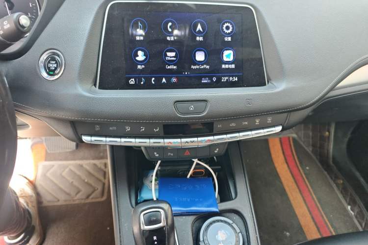Used Cadillac XT4 2018 28T Two-Wheel Drive Leading Version Audio And AC Panel