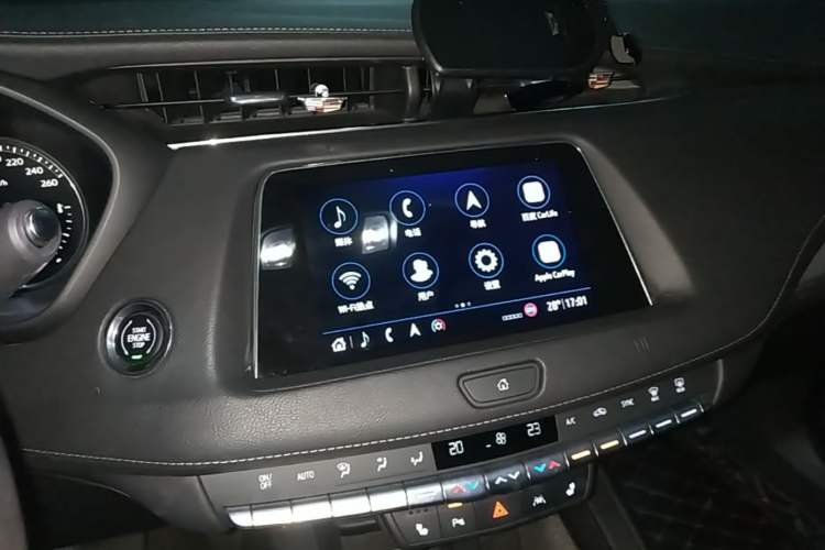 Used Cadillac XT4 2018 28T Four-Wheel Drive Leading Model Audio And AC Panel