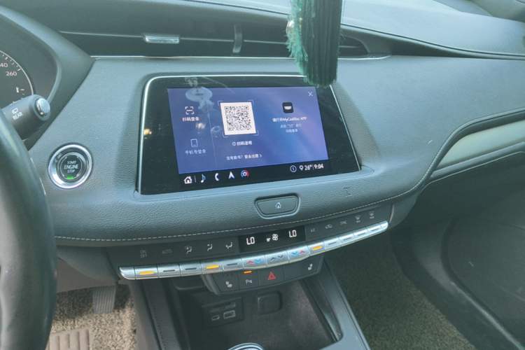 Used Cadillac XT4 2018 28T Two-Wheel Drive Leading Version Audio And AC Panel