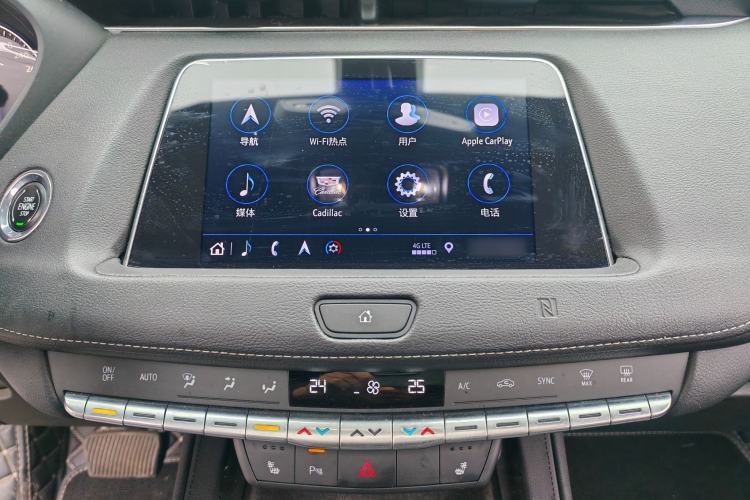 Used Cadillac XT4 2018 28T Two-Wheel Drive Leading Version Audio And AC Panel