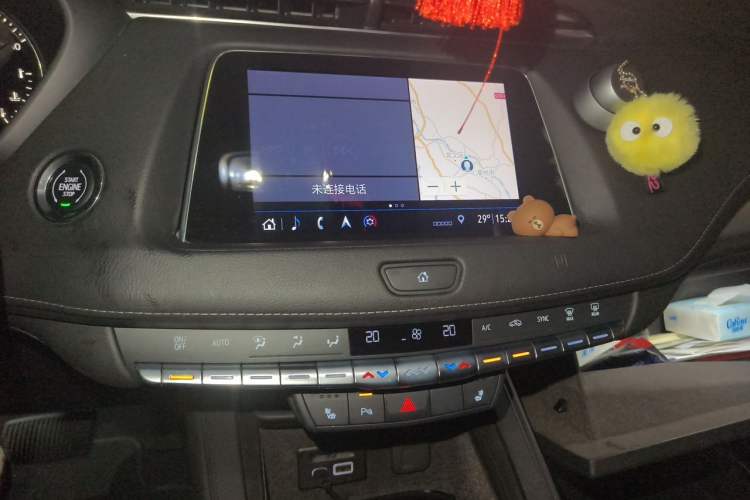 Used Cadillac XT4 2018 28T Two-Wheel Drive Leading Version Audio And AC Panel