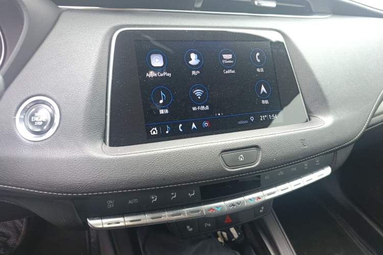 Used Cadillac XT4 2018 28T Two-Wheel Drive Leading Version Audio And AC Panel