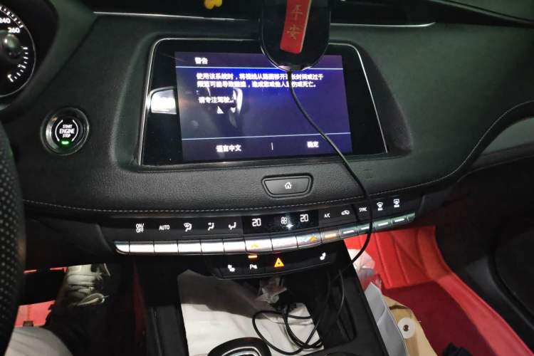 Used Cadillac XT4 2018 28T Two-Wheel Drive Leading Version Audio And AC Panel