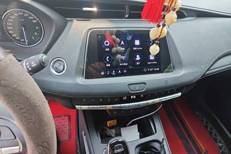 Used Cadillac XT4 2018 28T Two-Wheel Drive Leading Version Audio And AC Panel