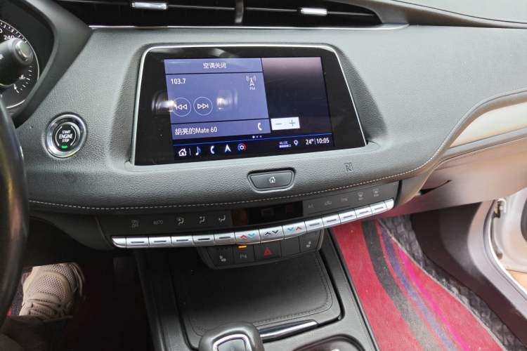 Used Cadillac XT4 2018 28T Two-Wheel-Drive Luxury Model Audio And AC Panel