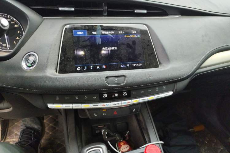 Used Cadillac XT4 2018 28T Two-Wheel Drive Leading Version Audio And AC Panel