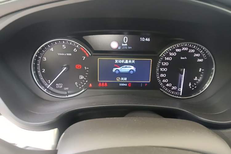 Used Cadillac XT4 2018 28T Two-Wheel Drive Leading Version Instrument Cluster