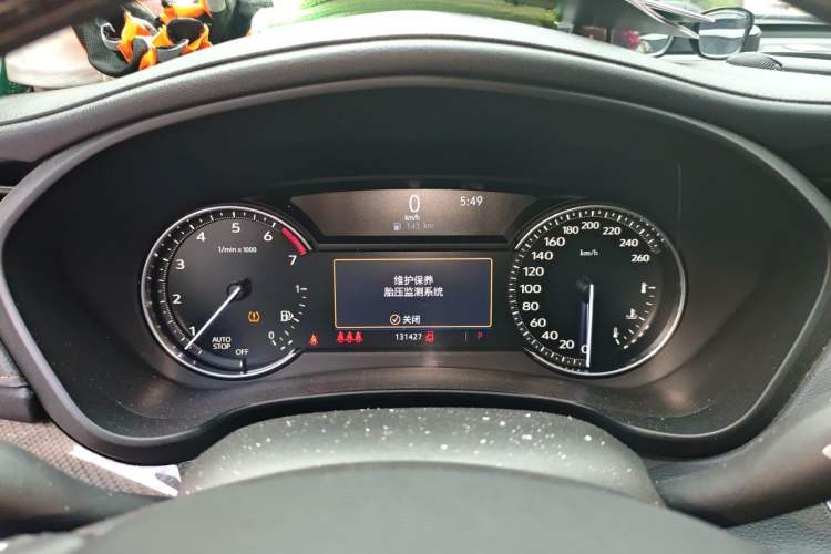 Used Cadillac XT4 2018 28T Two-Wheel Drive Luxury Sport Model Instrument Cluster
