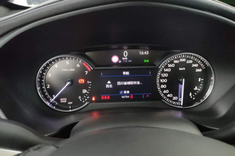 Used Cadillac XT4 2018 28T Two-Wheel Drive Leading Version Instrument Cluster