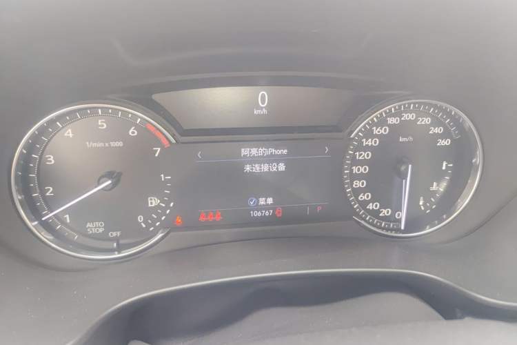 Used Cadillac XT4 2018 28T Two-Wheel Drive Leading Version Instrument Cluster