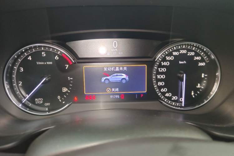 Used Cadillac XT4 2018 28T Two-Wheel Drive Leading Version Instrument Cluster