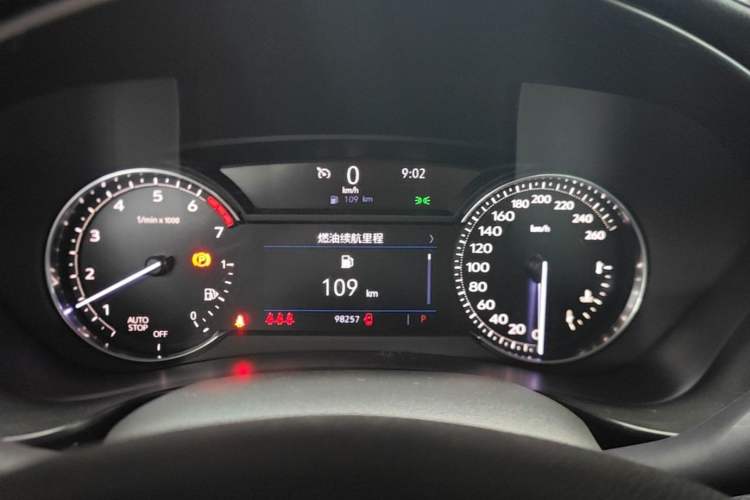 Used Cadillac XT4 2018 28T Two-Wheel Drive Tech Version Instrument Cluster