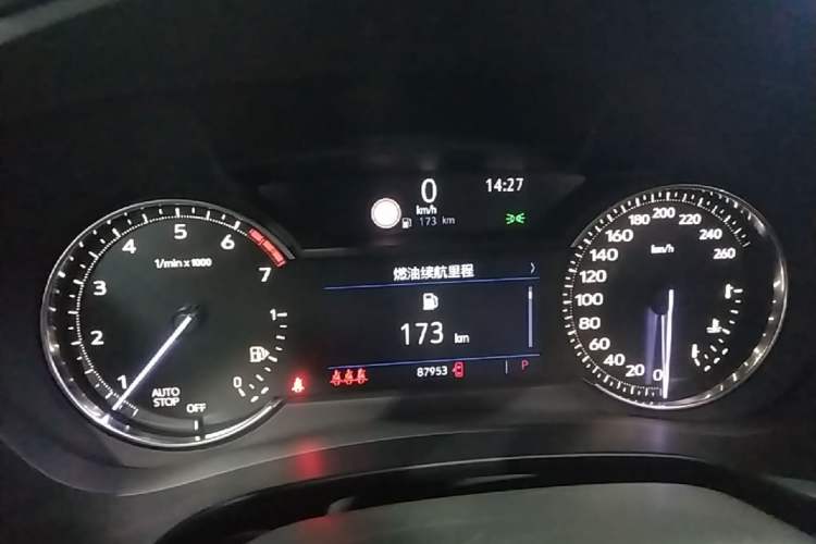 Used Cadillac XT4 2018 28T Two-Wheel Drive Leading Version Instrument Cluster