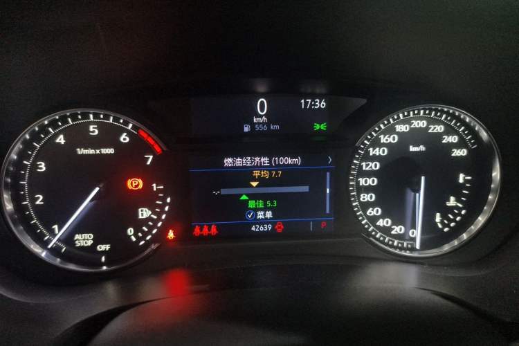 Used Cadillac XT4 2018 28T Two-Wheel-Drive Luxury Model Instrument Cluster