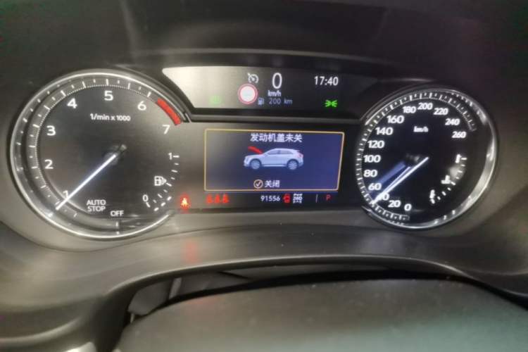 Used Cadillac XT4 2018 28T Four-Wheel Drive Leading Model Instrument Cluster
