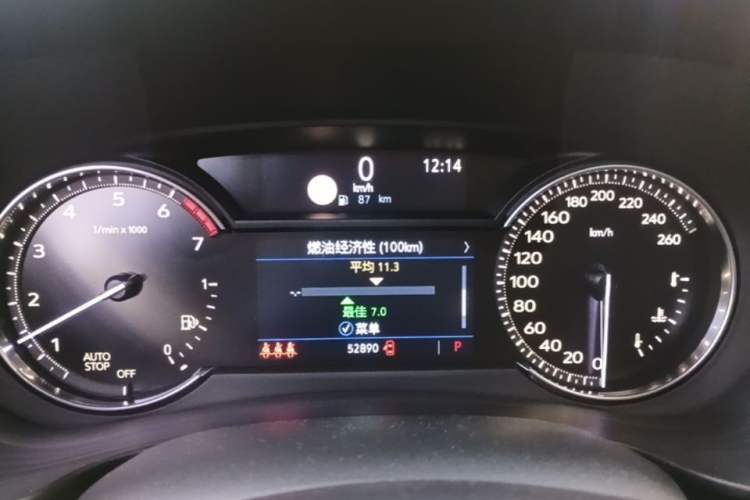 Used Cadillac XT4 2018 28T Two-Wheel Drive Leading Version Instrument Cluster
