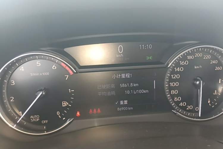 Used Cadillac XT4 2018 28T Two-Wheel-Drive Luxury Model Instrument Cluster