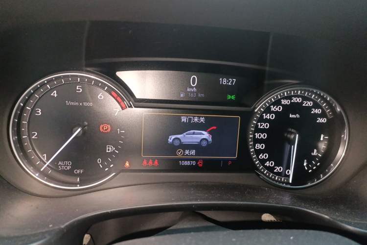 Used Cadillac XT4 2018 28T Two-Wheel Drive Tech Version Instrument Cluster