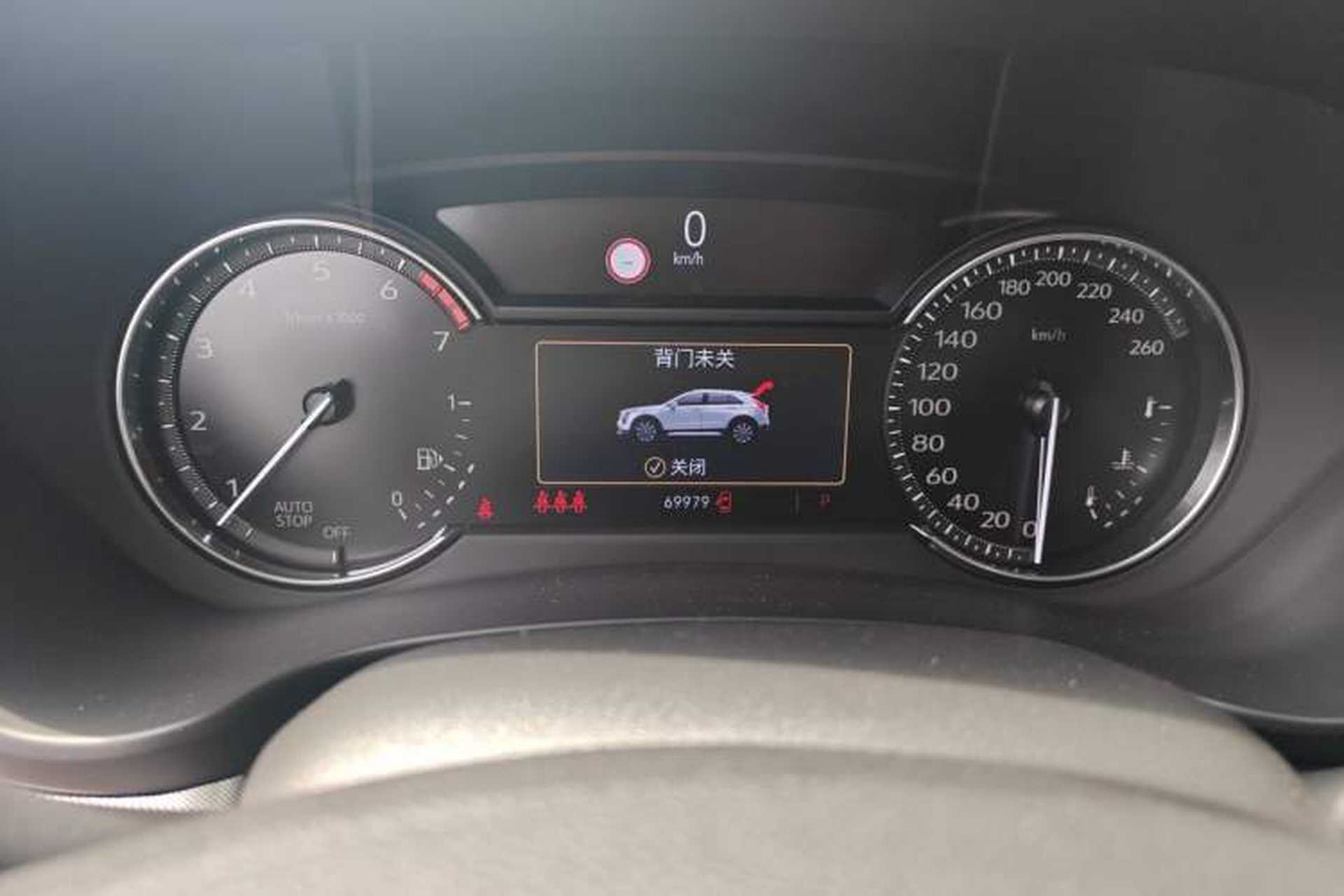 Used Cadillac XT4 2018 28T Two-Wheel Drive Leading Version Instrument Cluster