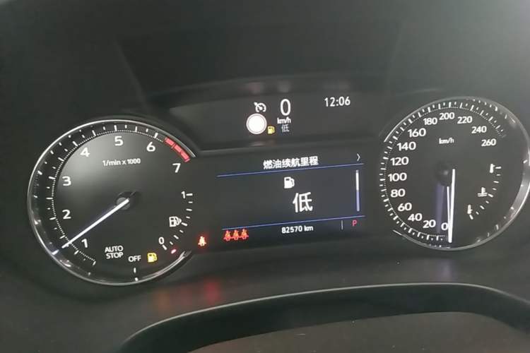 Used Cadillac XT4 2018 28T Two-Wheel Drive Leading Version Instrument Cluster