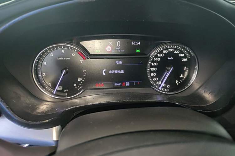 Used Cadillac XT4 2018 28T Four-Wheel Drive Leading Model Instrument Cluster