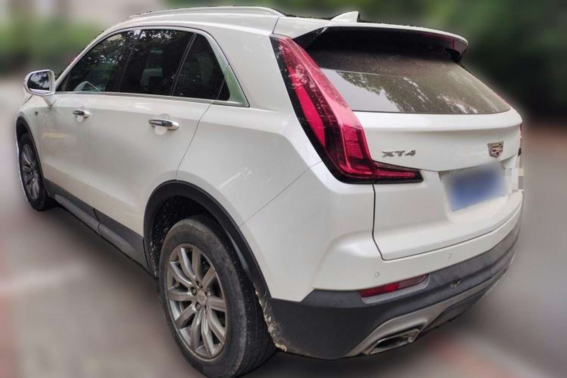 Used Cadillac XT4 2018 28T Two-Wheel Drive Leading Version Rear Left 45 Deg