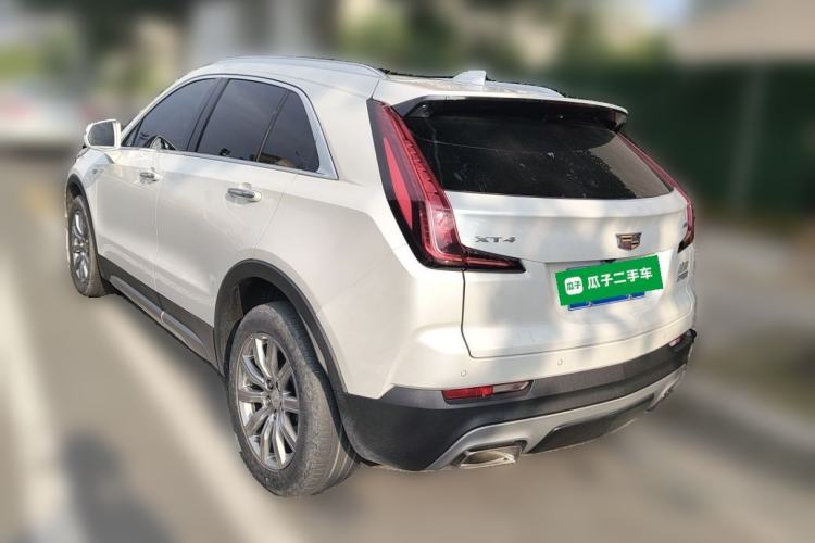 Used Cadillac XT4 2018 28T Two-Wheel Drive Leading Version Rear Left 45 Deg